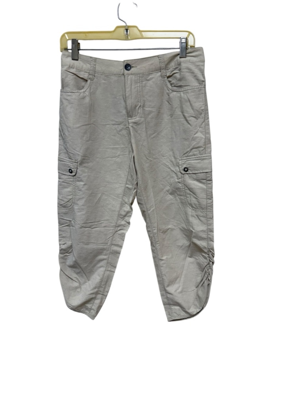 Woolrich Light Beige Cargo Capri Pants